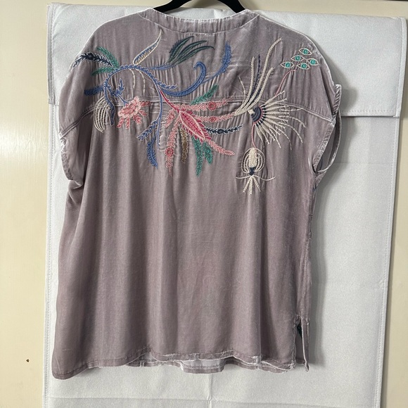 Johnny Was Multicolor Embroidered Blouse - Picture 4 of 6